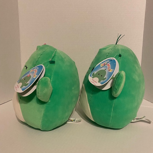 8” NWT SET MARITZA & MARCELLUS CACTUS SQUISHMALLOW - Picture 2 of 3